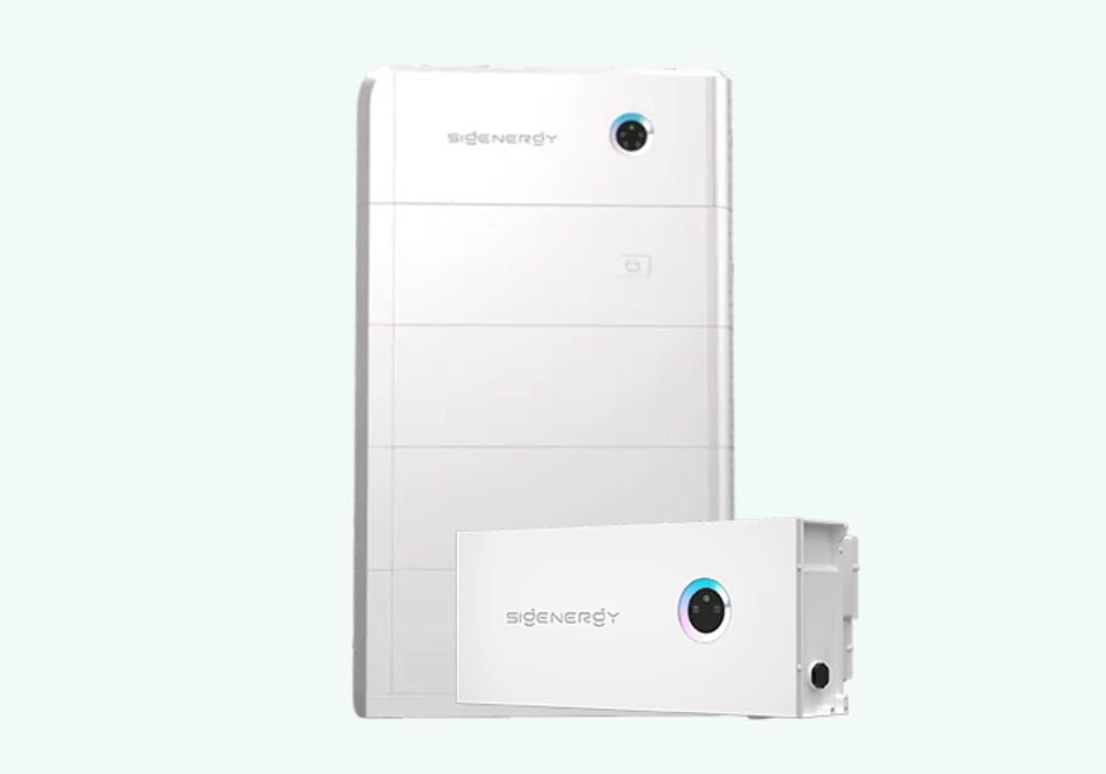 Een Sigenergy thuisbatterij met een capaciteit van 5 kWh Een Sigenergy thuisbatterij met een capaciteit van 5 kWh